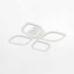 Bílo-chromované LED stropní svítidlo ILLUMIA 30W