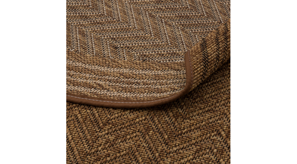 Venkovní kulatý koberec YUTA 120 cm