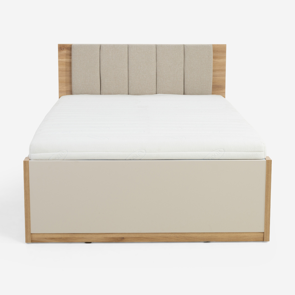 Postel s úložným prostorem a roštem OAK SQUERE 120x200.
