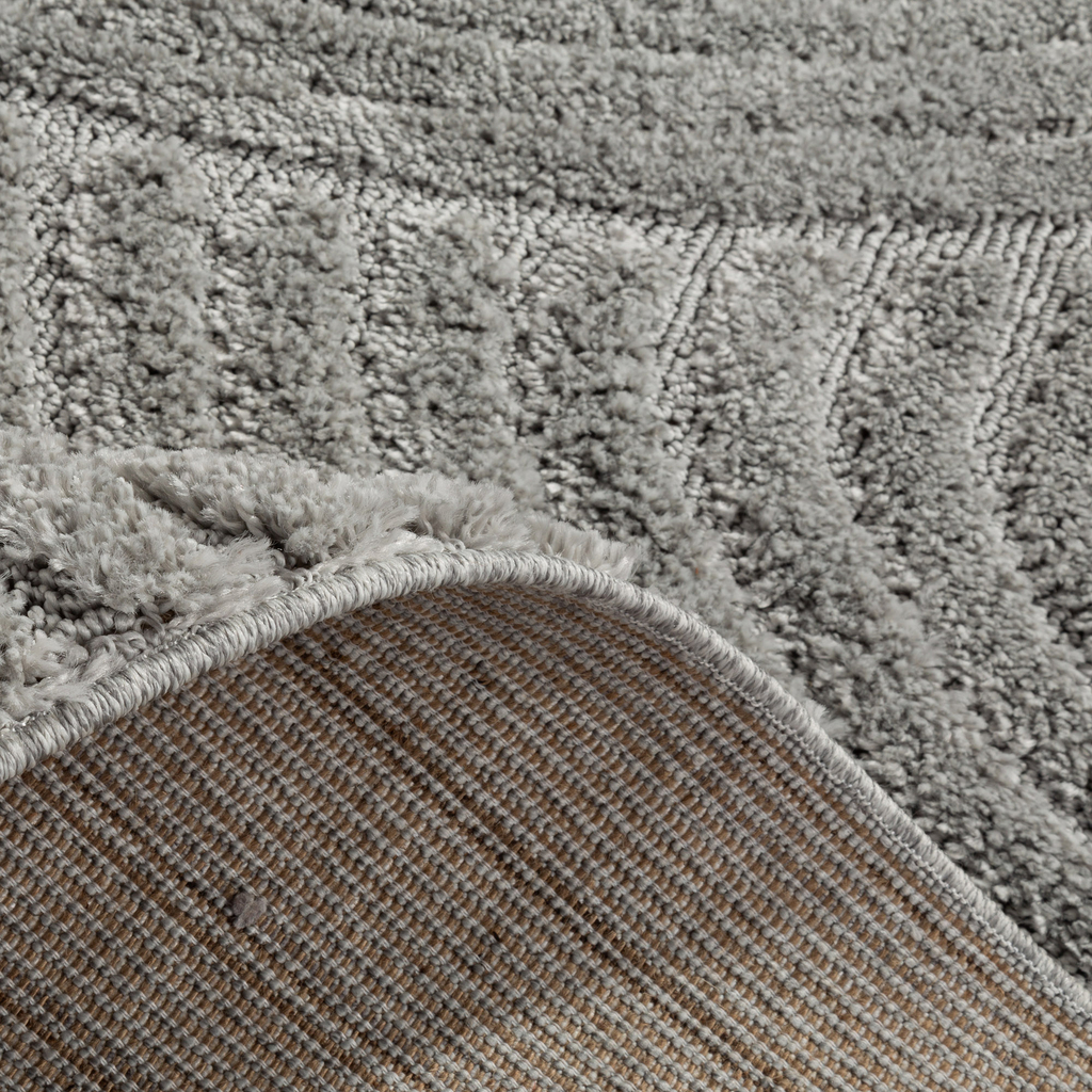 Šedý koberec LA CASA 3D 160x230 cm