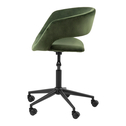 Čalouněná kancelářská židle zelená HOLI