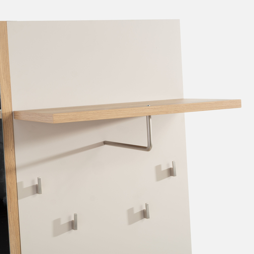 Předsíňová stěna s osvětlením OAK SQUERE
