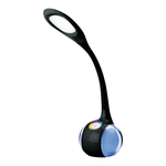 Černá stolní lampa LED PDL20B
