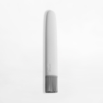 Šedý silikonový kuchyňský štětec