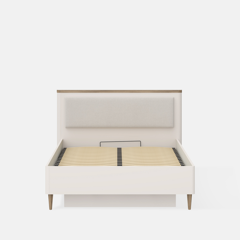 Postel s čalouněným čelem a roštem LACETTI 140x200