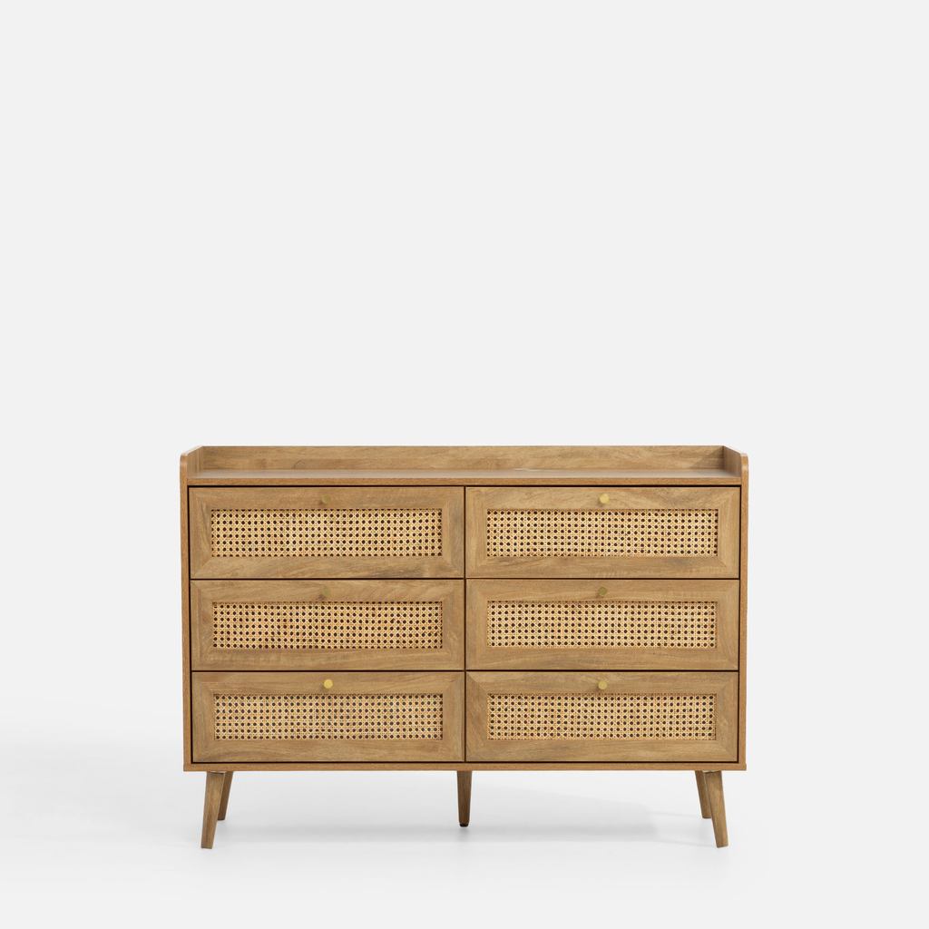 Boho komoda FUZIONE se zásuvkami 120 cm
