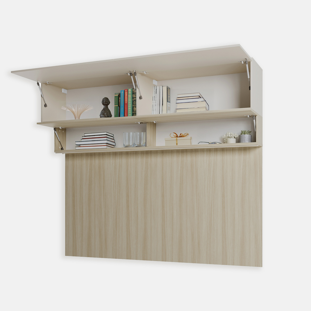 Nástěnný panel se závěsnou skříňkou CHARLIE 213 cm