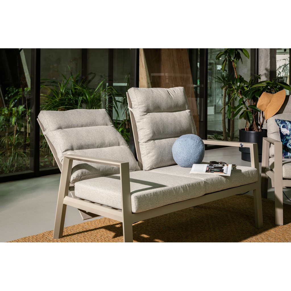 3místná zahradní pohovka s nastavitelným opěradlem NALANI