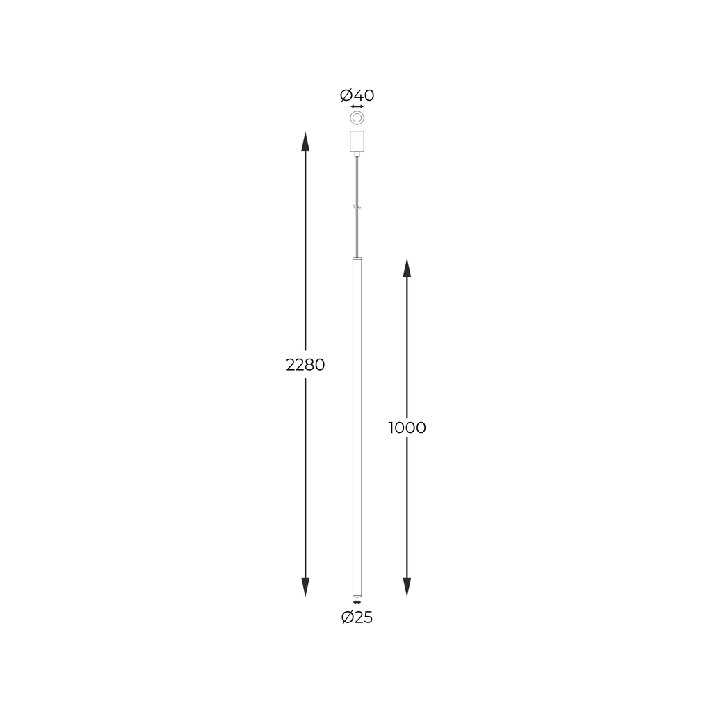 Závěsná lampa loftová zlatá NOVA L 229 cm