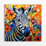 Obraz na plátně ZEBRA I 60x60 cm