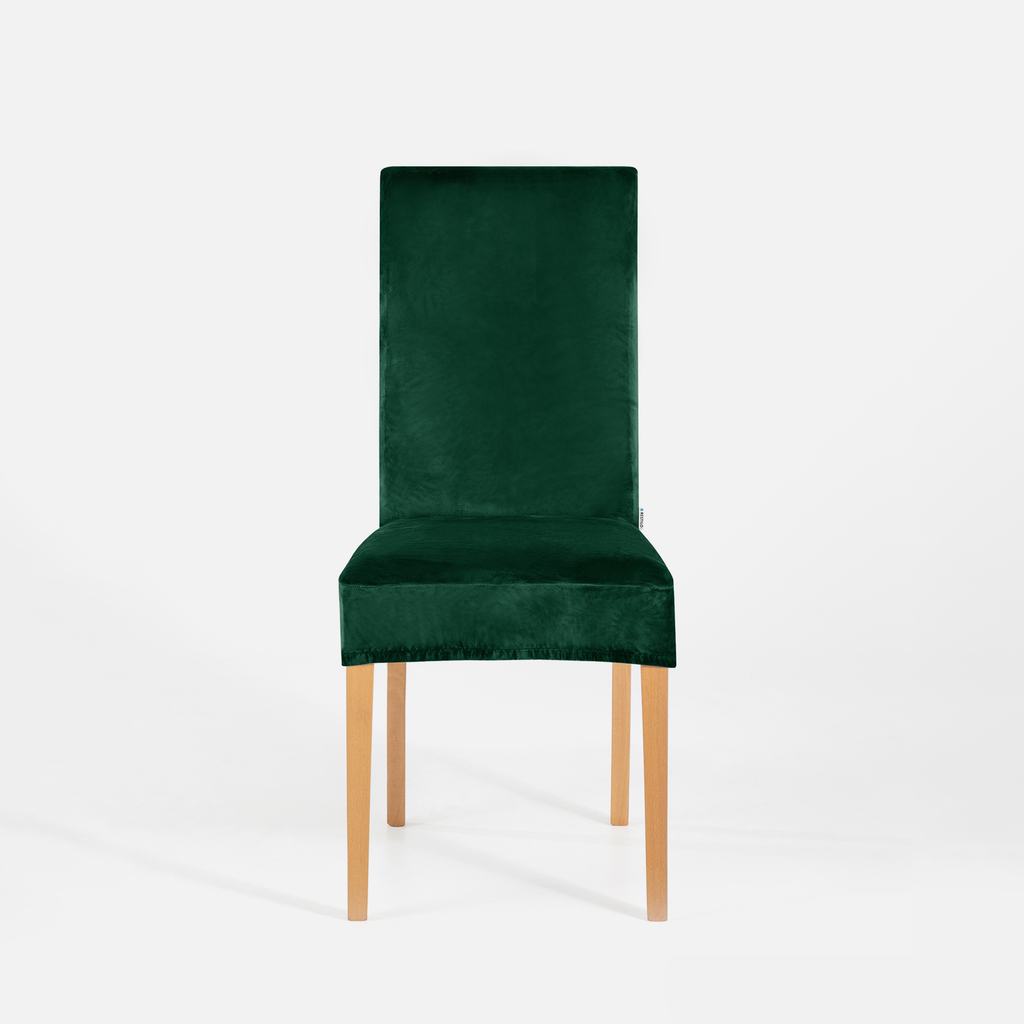 Potah na židli lahvově zelený SENTO 48x48x58