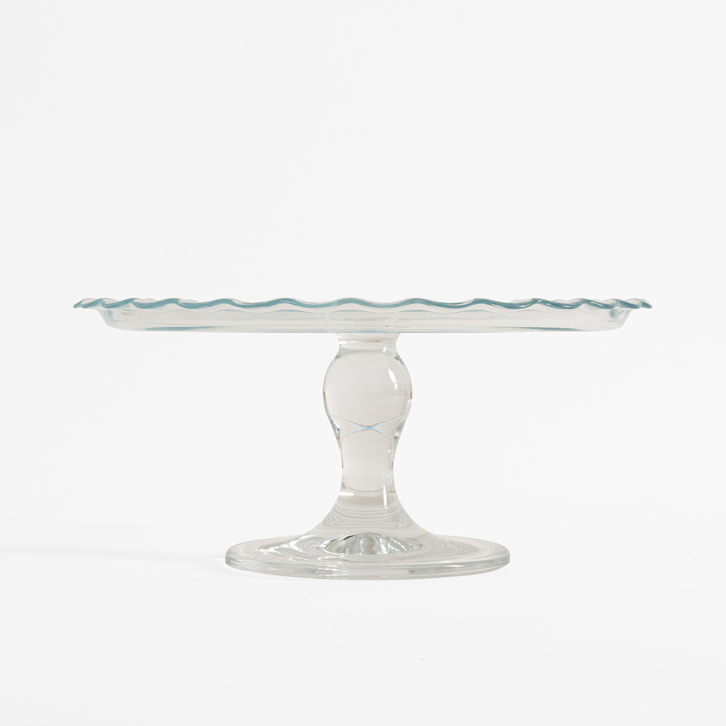 Skleněný podnos na stopce PATITE PATISSERIE 26,4 cm