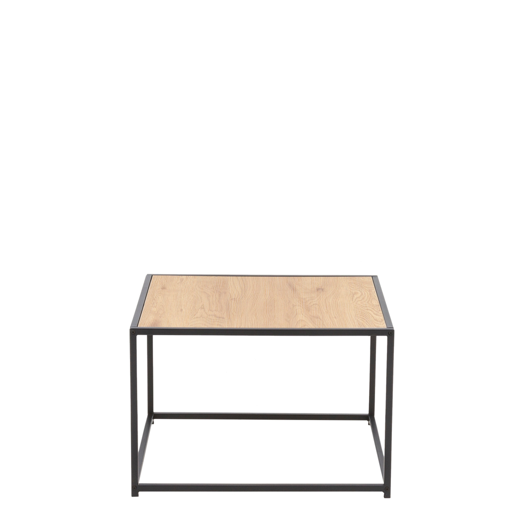 Industriální konferenční stolek EXETER 60x60 cm