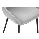 Čalouněná židle FYRA šedá