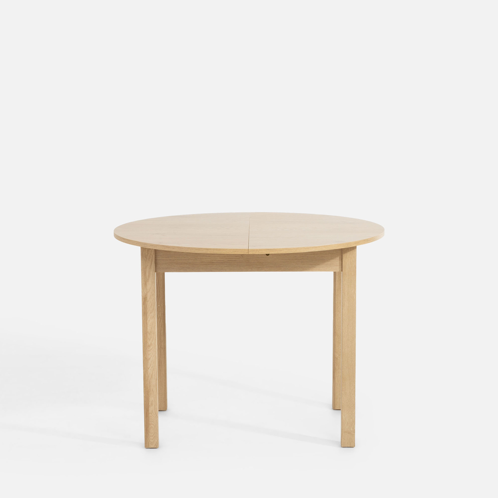 Stół okrągły UNO rozkładany 100-140 cm dąb cremona