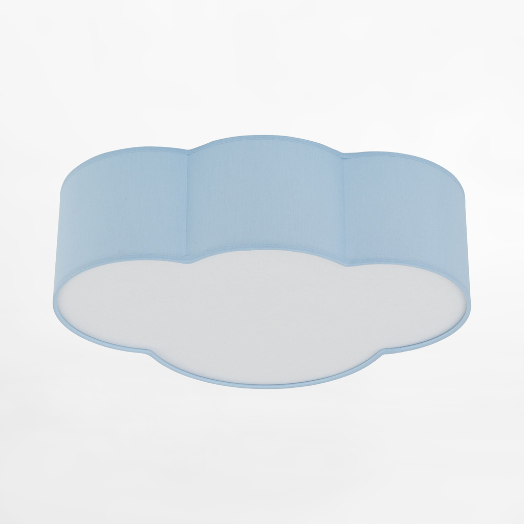 Pastelově modré stropní svítidlo CLOUD MINI 2