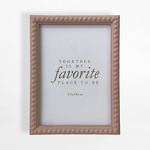 Růžový fotorámeček 13x18 cm