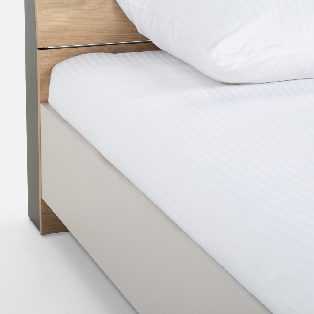Postel s roštem a úložným prostorem MAZE 120x200