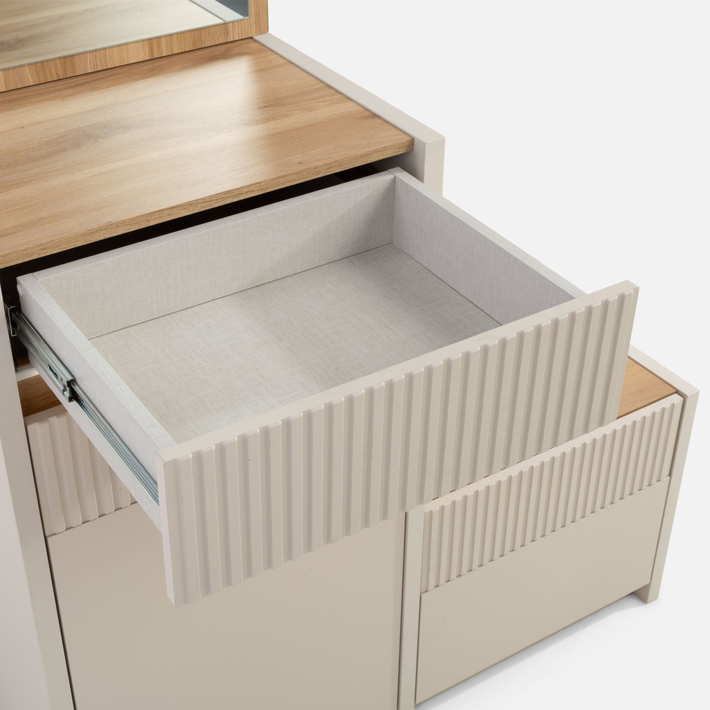 Předsíňová stěna s osvětlením OAK SQUERE