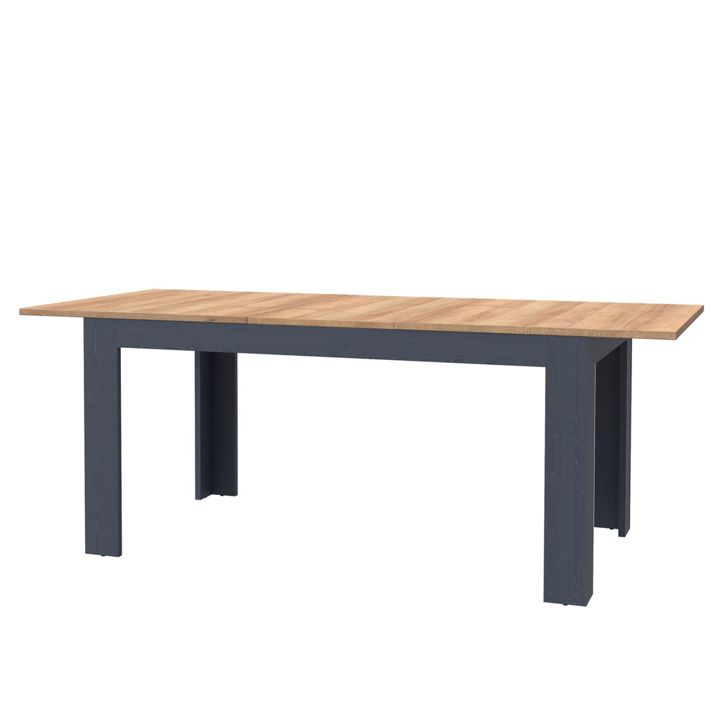 Rozkládací stůl tmavě modrý 160 cm