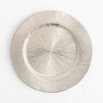 Dekorační stříbrný talíř 33 cm