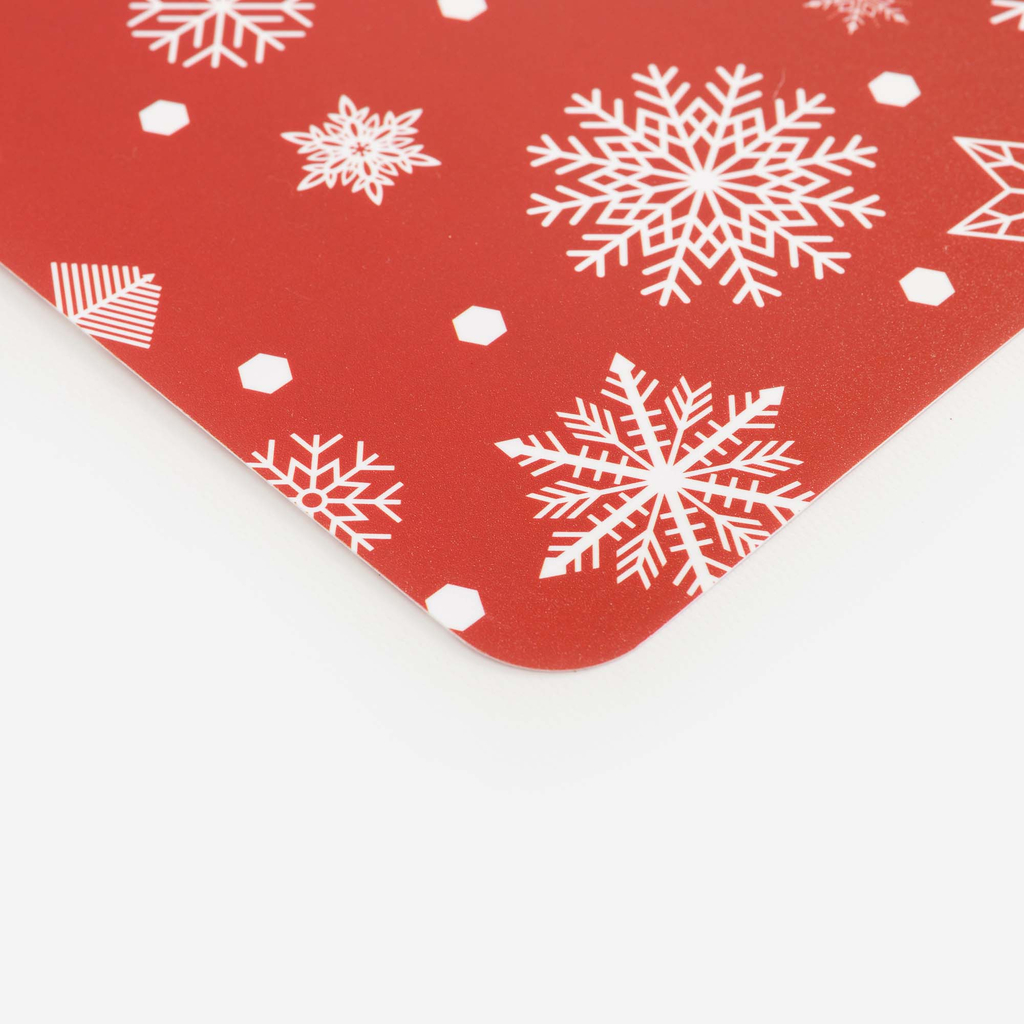 Vánoční prostíraní červené 30x45 cm