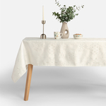 Vánoční ubrus bílý GLORIA 140x220 cm