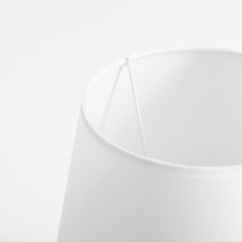 Černo-bílá stolní lampa 31,5 cm