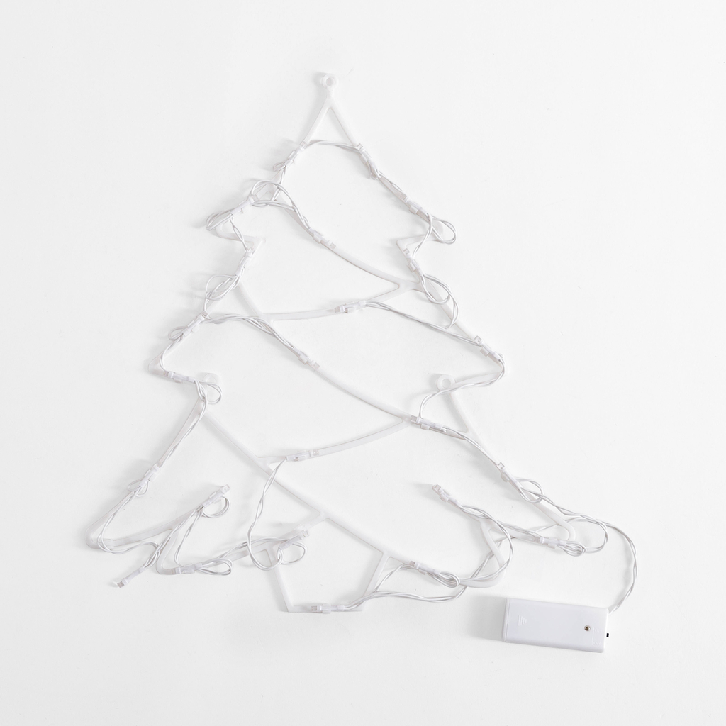 Vánoční dekorace LED bílá světlo teplé MIX