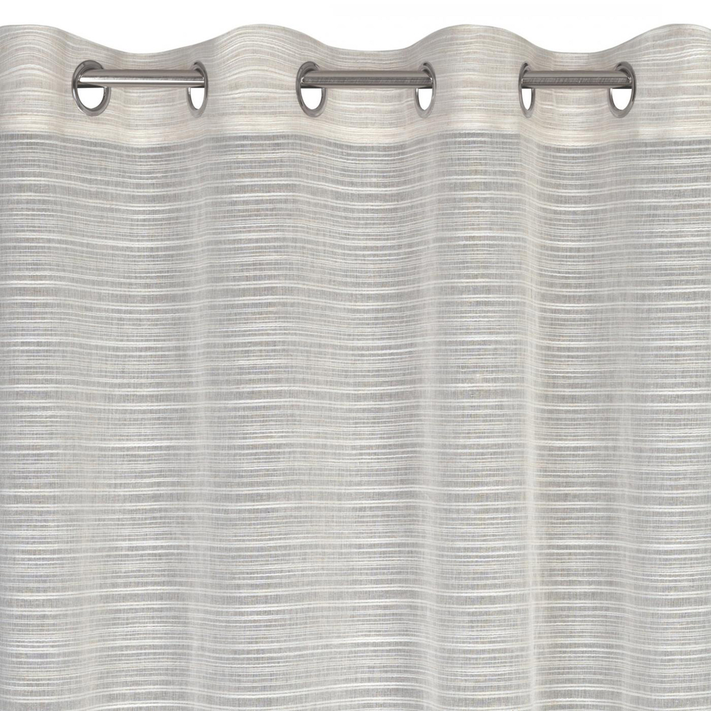 Záclona do obývacího pokoje béžová ARIA 140x250 cm