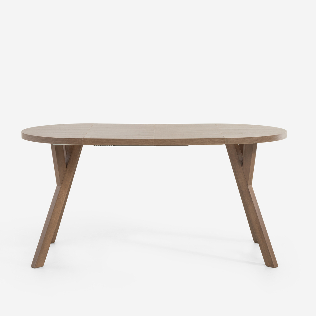 Kulatý rozkládací stůl PAOLO MINI 80-160 cm