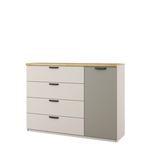 Komoda se 4 zásuvkami MAX MODERN