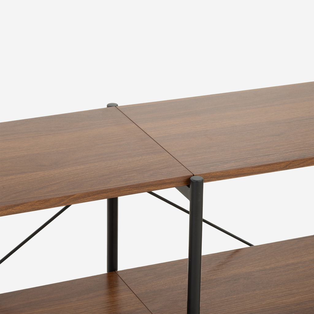 Nízký regál na kovových nohách TUMILLO