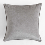 Poszewka dekoracyjna szara RIANO 45x45 cm