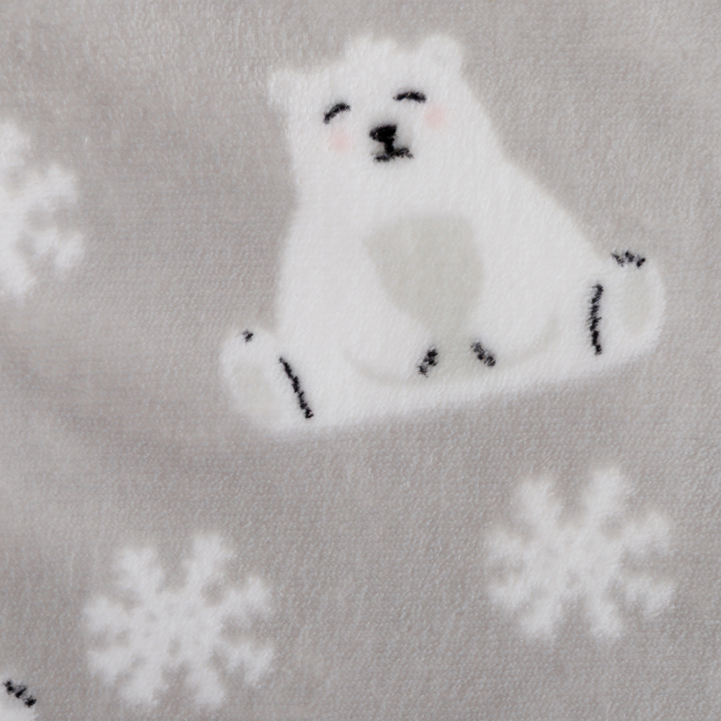 Vánoční deka s medvídky SHERPA 150x200 cm