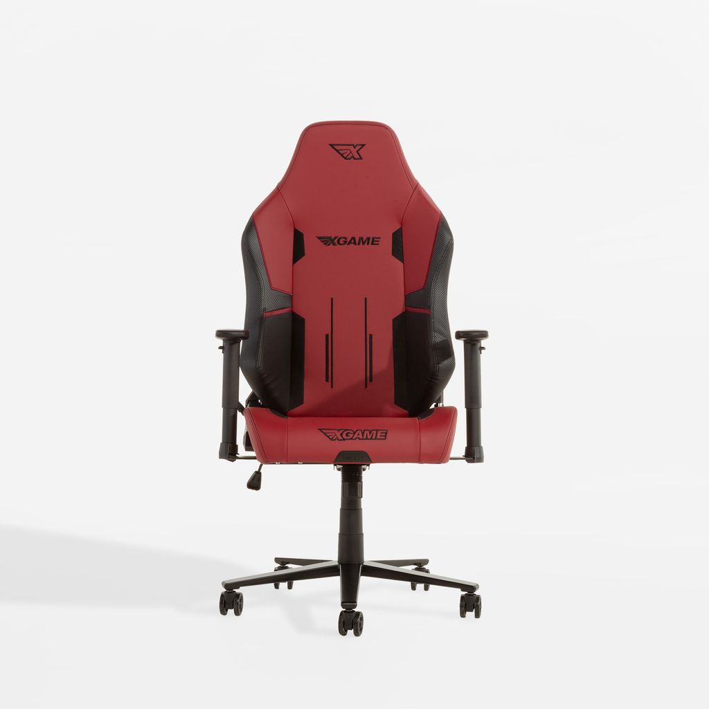 Červená kancelářská židle VEDNES