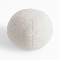 Dekorační krémový polštář BALL 27 cm