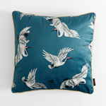 Dekorativní povlak na polštář tmavě modrý MELL 45x45 cm