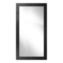 Zrcadlo v černém rámu PIKO 73 x 133 cm