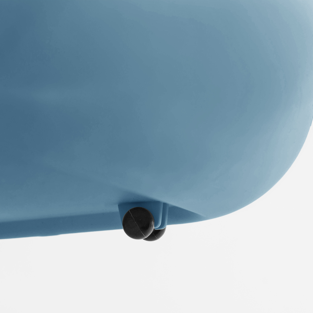 Úložný box na kolečkách modrý 46x37x30 cm