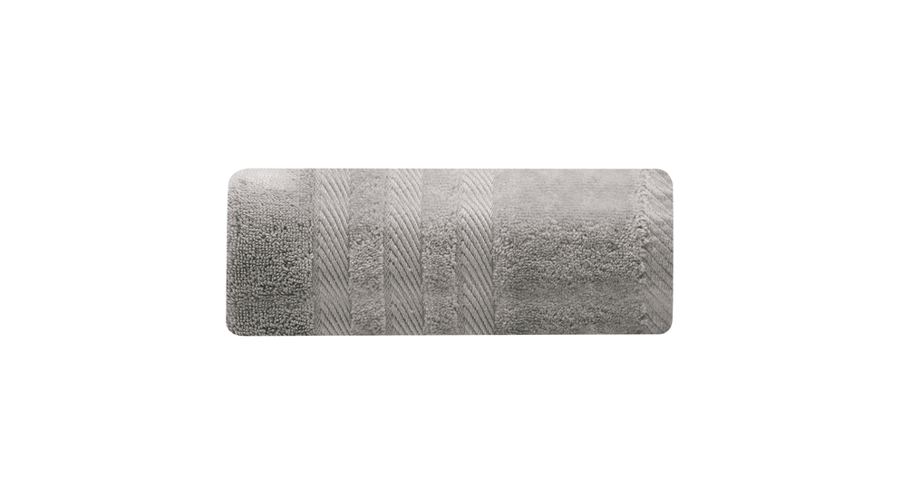Bavlněný ručník tmavě šedý CAROLINE 50x90 cm