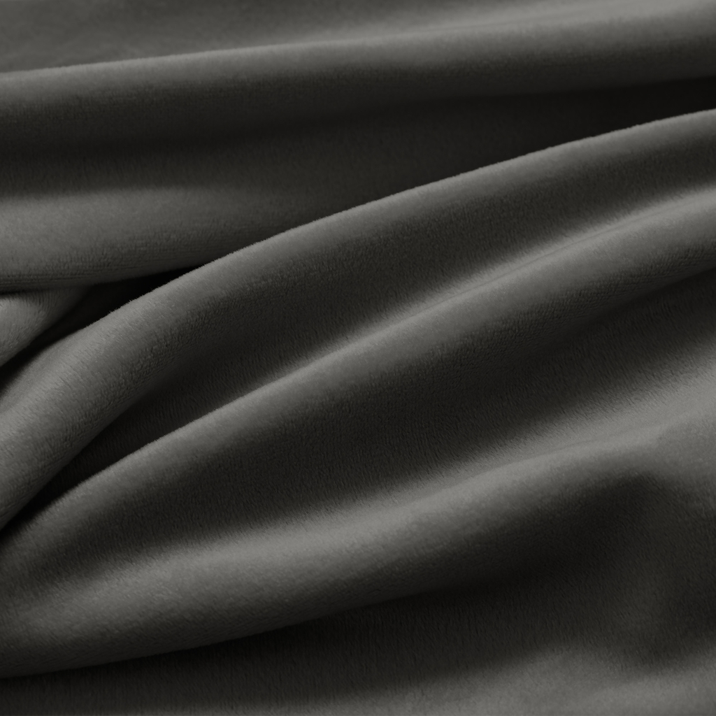 Potah na židli tmavě šedý SENTO 48x48x58 4 ks