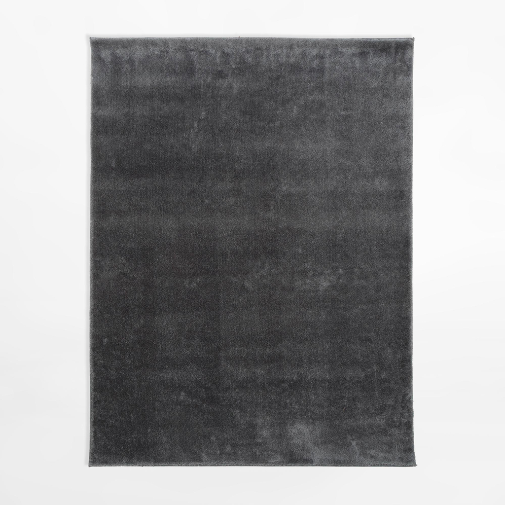 Koberec do obývacího pokoje PRIMA, tmavě šedý, 160x230 cm