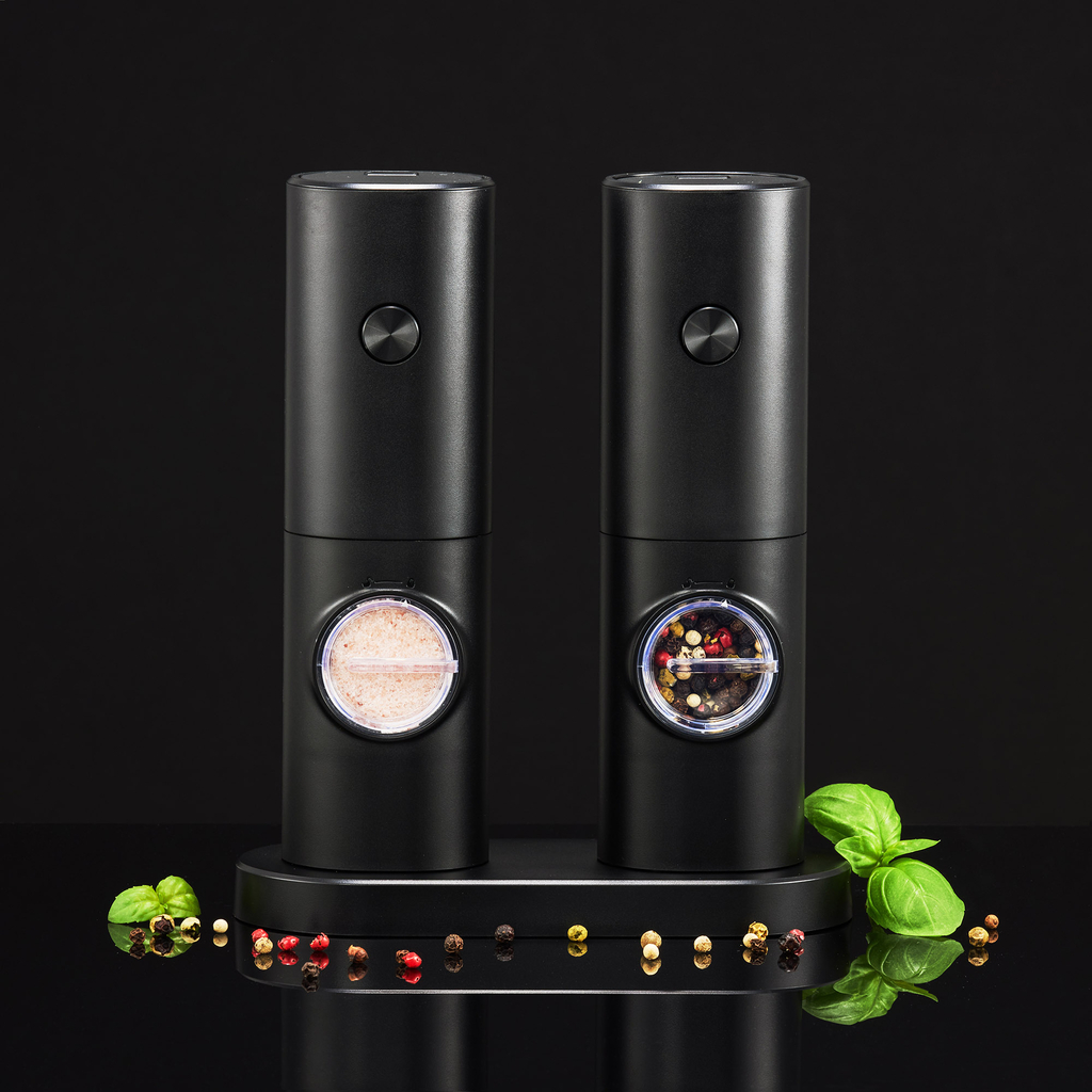 Sada elektrických mlýnků na sůl a pepři MELLIZO