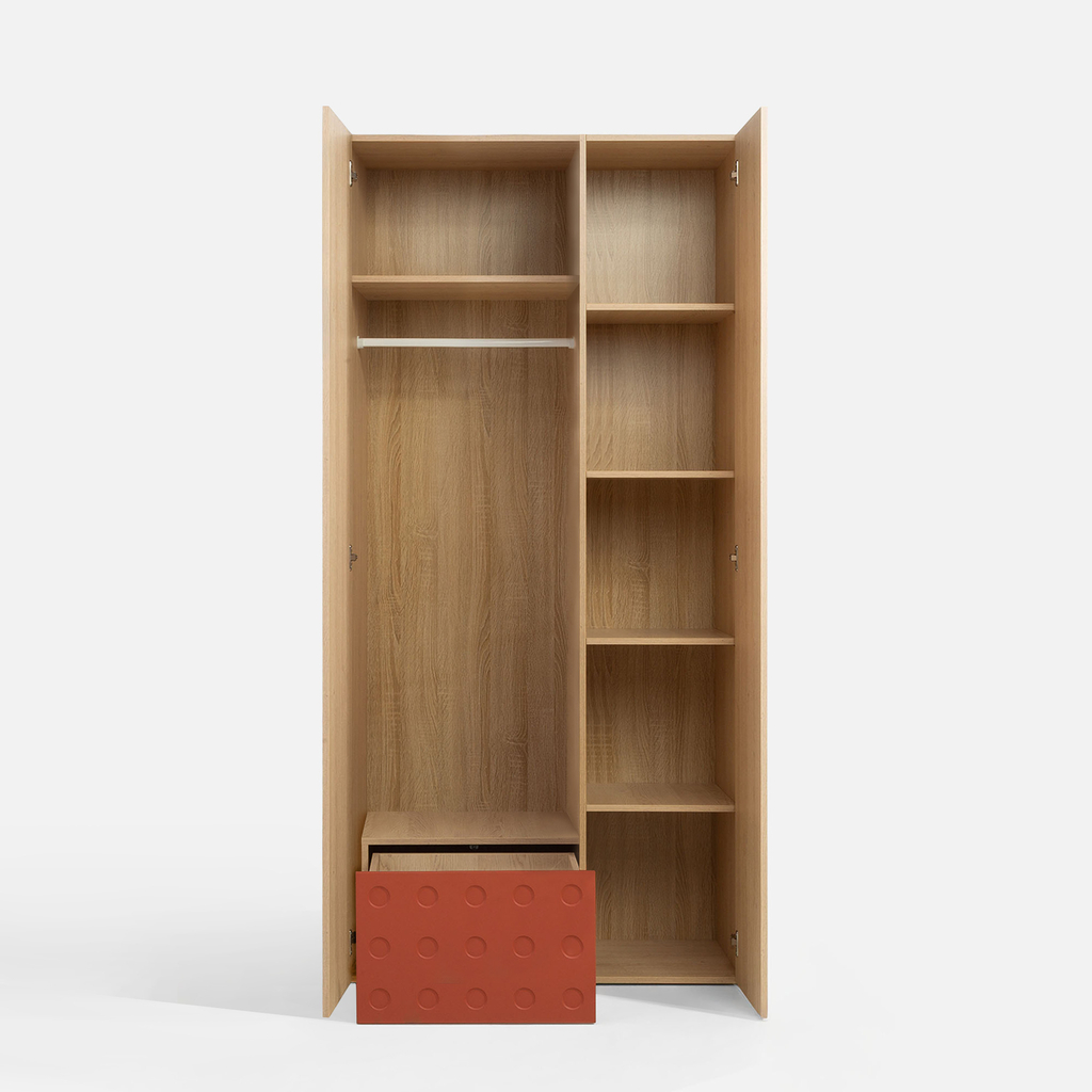 Skříň 2-dveřová s šuplíkem SALSA