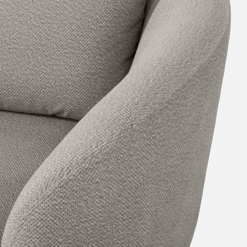 Rohová sedačka šedá RAVELLO levá