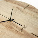 Skandinávské kuchyňské 3D hodiny ADAM 36 cm