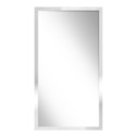 Zrcadlo s bílým rámem SLIM 67,5 x 127,5 cm