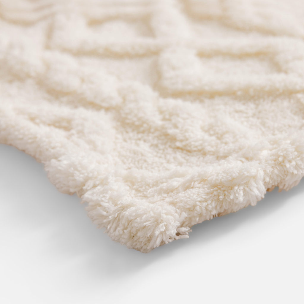 Krémová deka NORDIC 150x200 cm