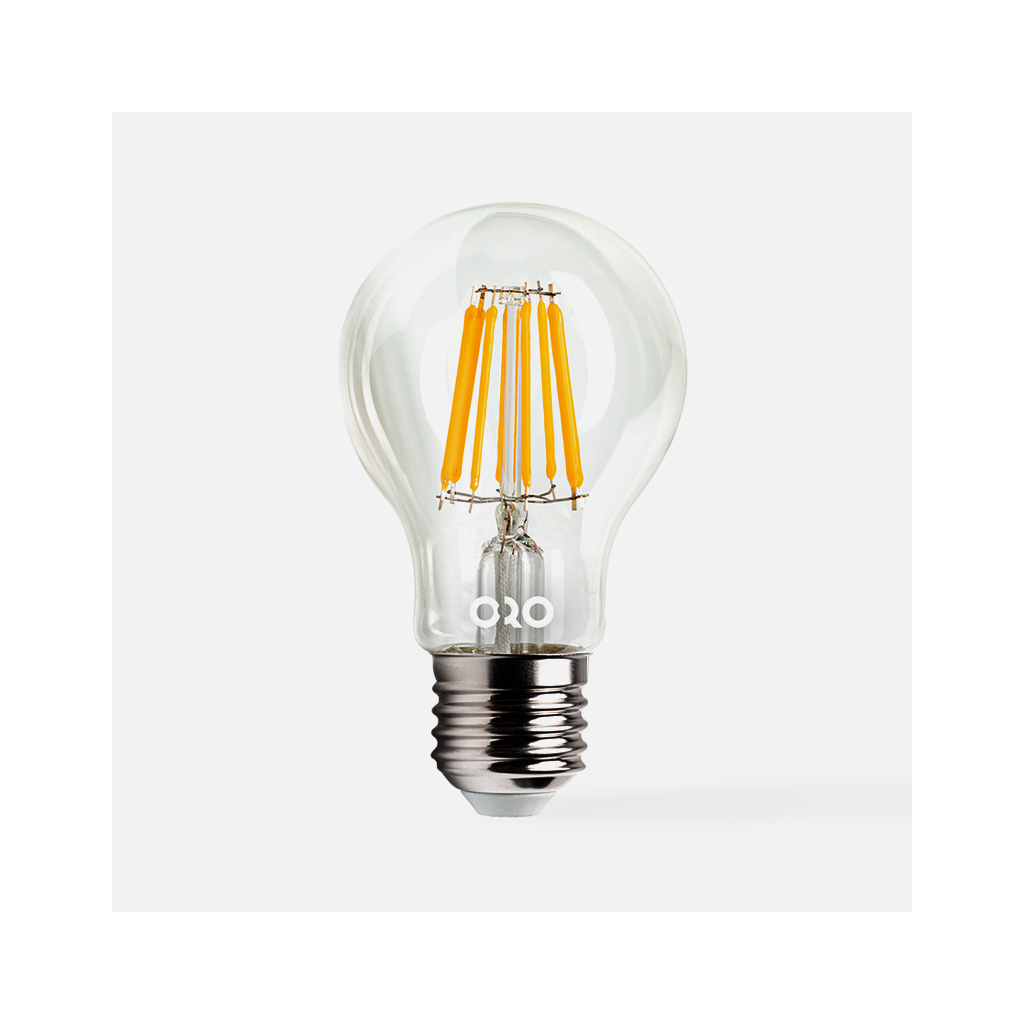 LED žárovka neutrální barva ORO-ULTRA-FLT-E27-A60-5W-NW